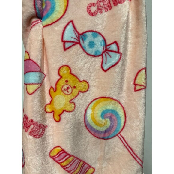 Candyland Plush Throw Blanket - Picture 4 of 4